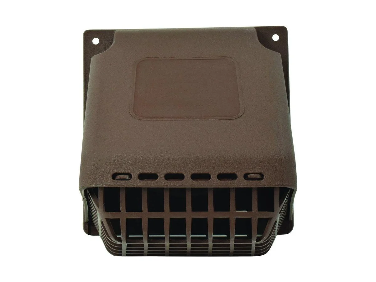 Deflecto HR4B Vent hood in brown