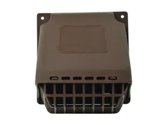 Deflecto HR4B Vent hood in brown