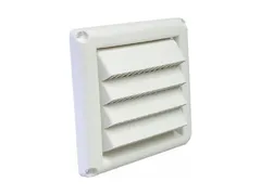 Deflecto HSM6W White louvered hood