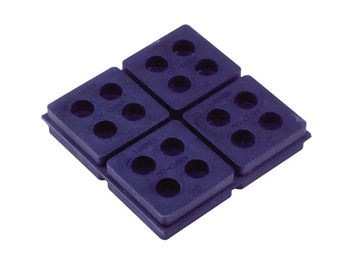 DiversiTech Iso-Cube ISO-2 Equipment pad natural rubber