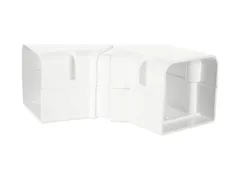DiversiTech 230-AFB4W Cover adjustable flat elbow