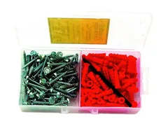 DiversiTech 540-AK100 Plastic anchor kit