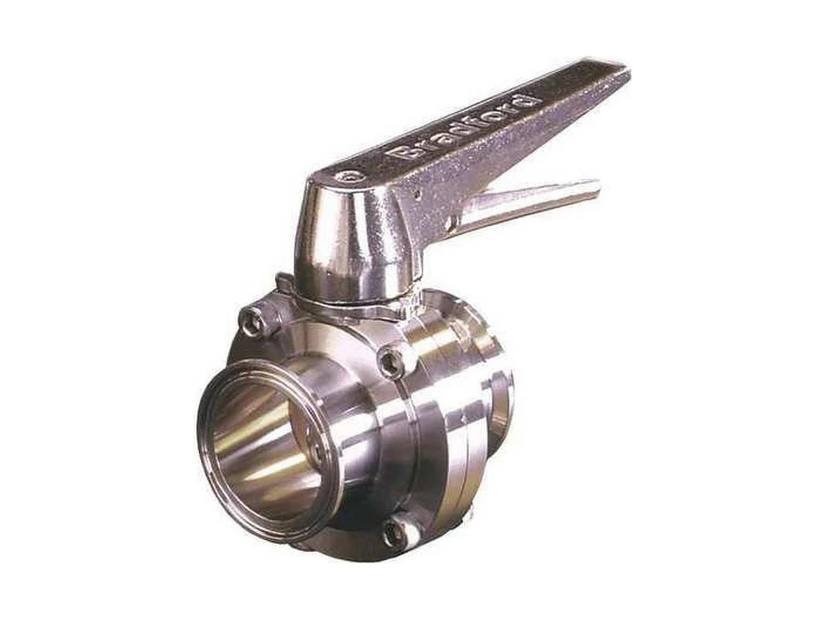 Dixon Valve & Coupling B5107E300CC-C Trigger handle butterfly valve