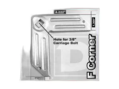 Ductmate CMFGAMI Galvanized steel corner manual