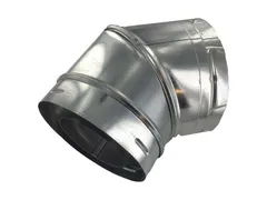 DuraVent DirectVent Pro 46DVA-E45 Degree gas vent elbow