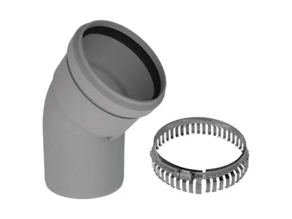 DuraVent PolyPro 2PPS-E45C Degree gas vent elbow