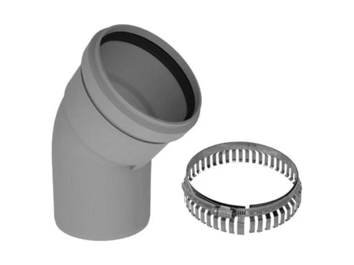 DuraVent PolyPro 2PPS-E45C Degree gas vent elbow