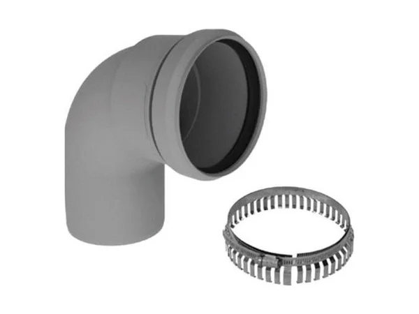 DuraVent PolyPro 2PPS-E90C Degree gas vent elbow