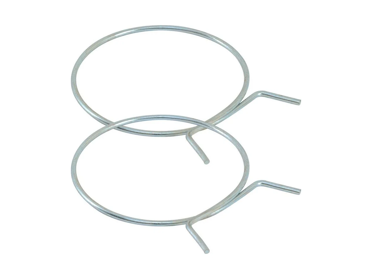EASTMAN 60642 Vent clamp in silver