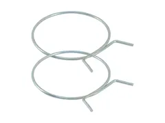 EASTMAN 60642 Vent clamp in silver