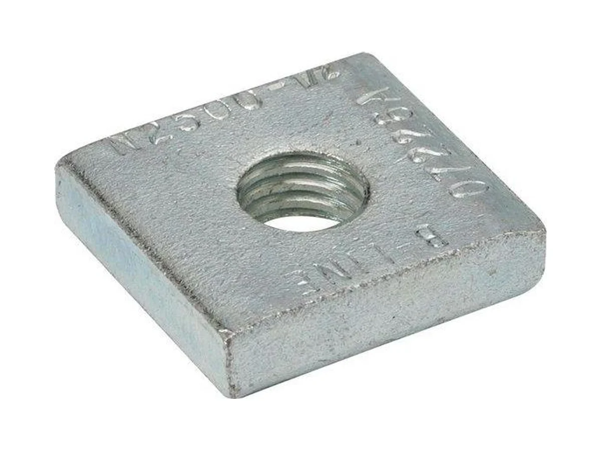 Eaton B-Line Series 78101136051 Black square insert nut