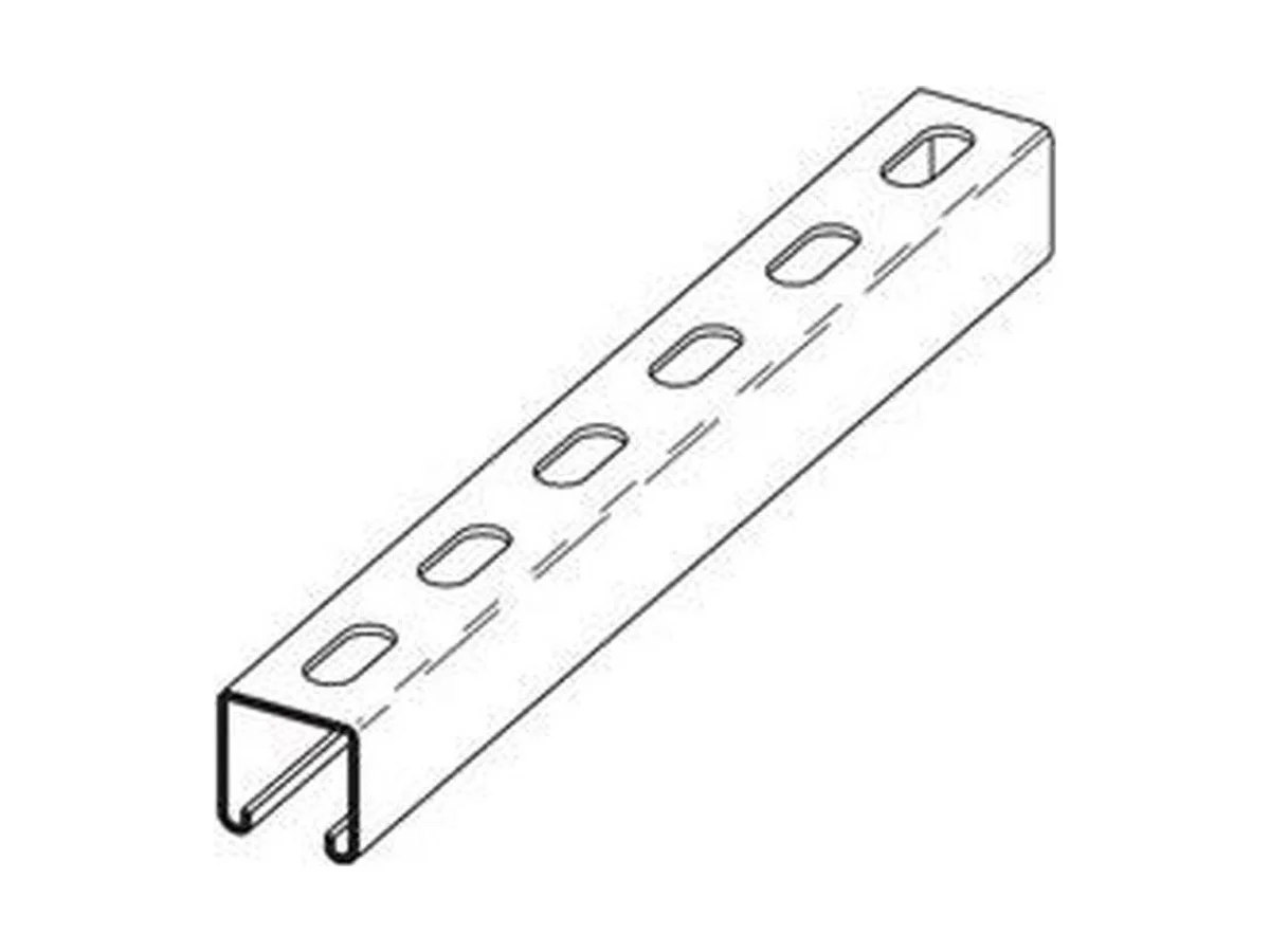 Eaton B-Line Series B22SHGALV10 Steel sh channel strut