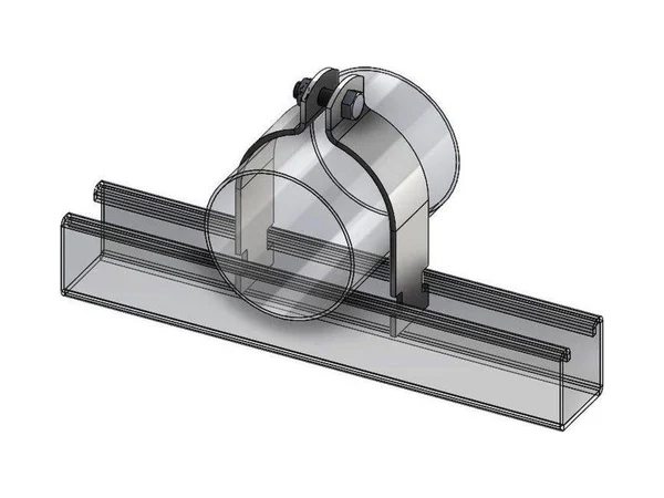 Empire Industries 8250SX0050 Stainless steel strut clamp