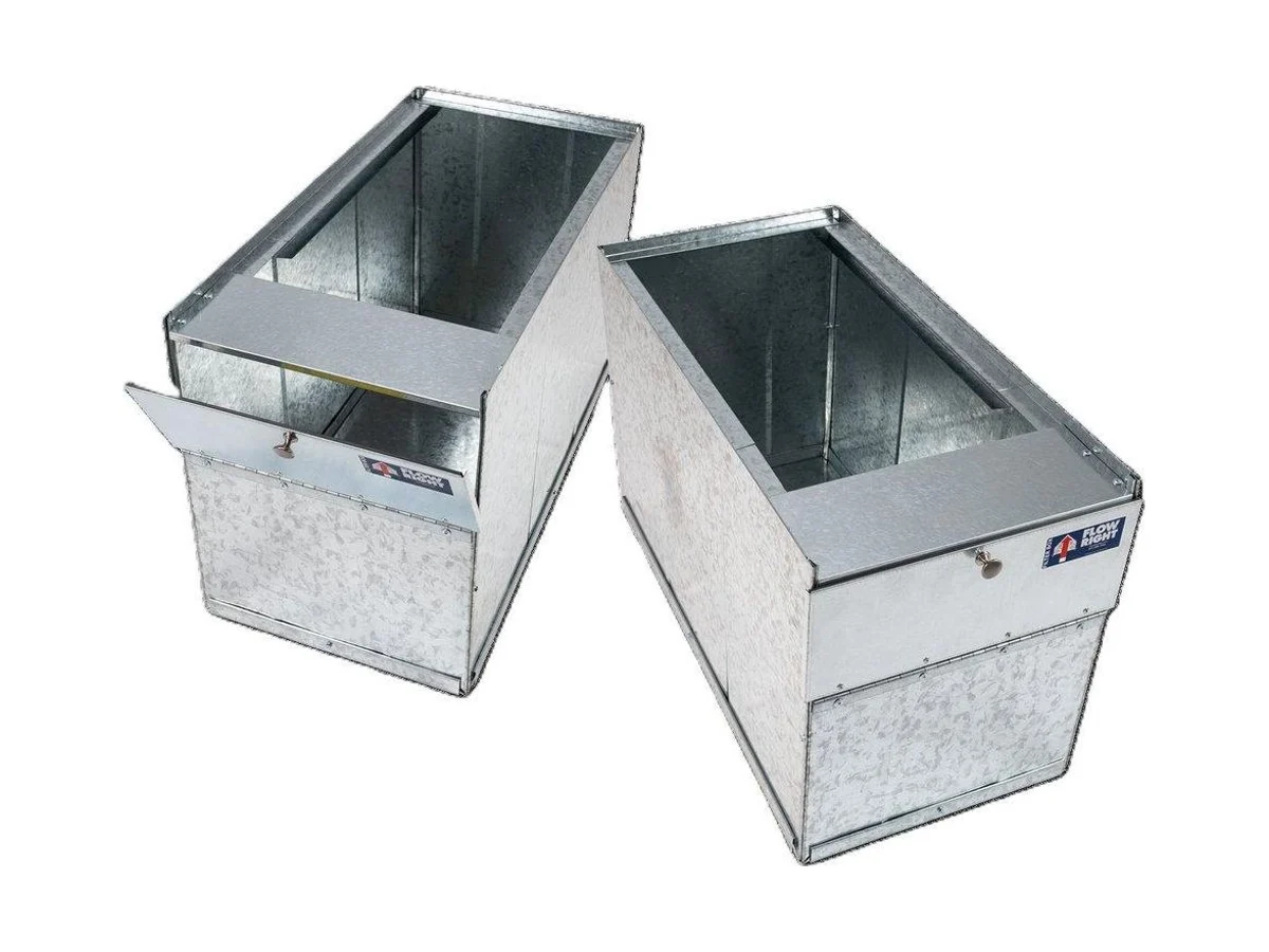 Flow Products CBCFR14 Duct square-to-round filter box