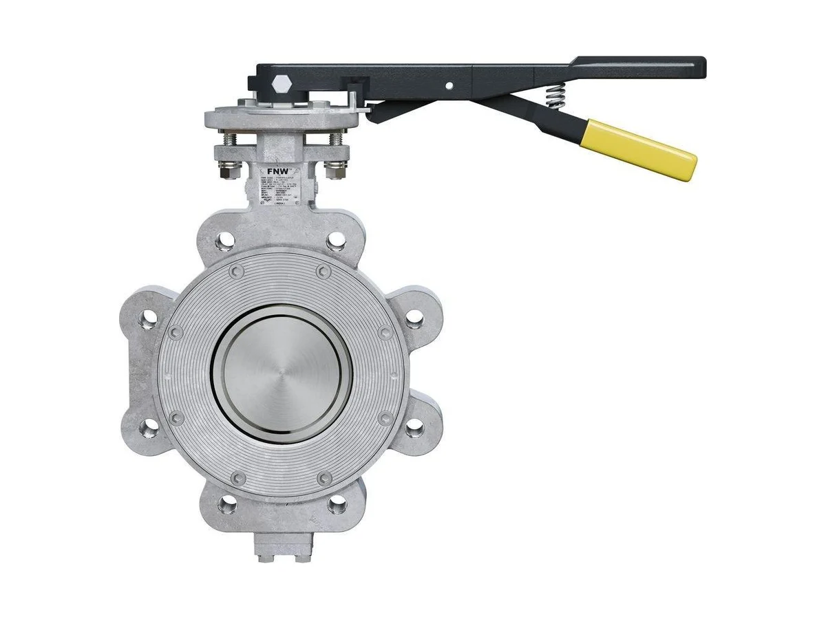 FNW HPA3LCTLP Operated lug butterfly valve