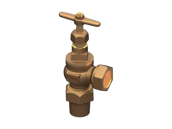 Ford Meter Box GA21-333-NL X fipt globe valve