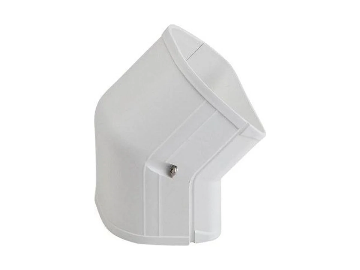 Fortress 84001 Outside vert elbow white