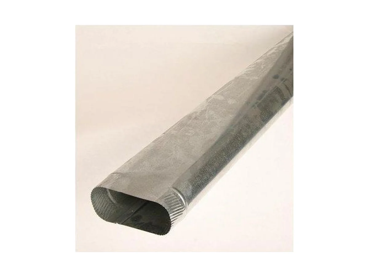 Gray Metal South 5-501-0 Steel oval duct pipe