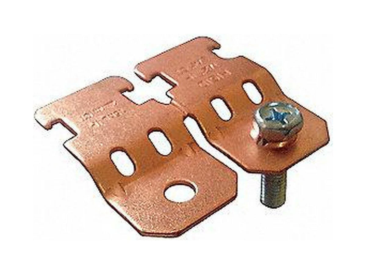 Greenfield Manufacturing 411-3/4 Plated strut pipe clamp