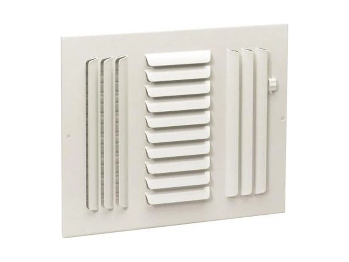 Hart & Cooley 013423 Sidewall register in white