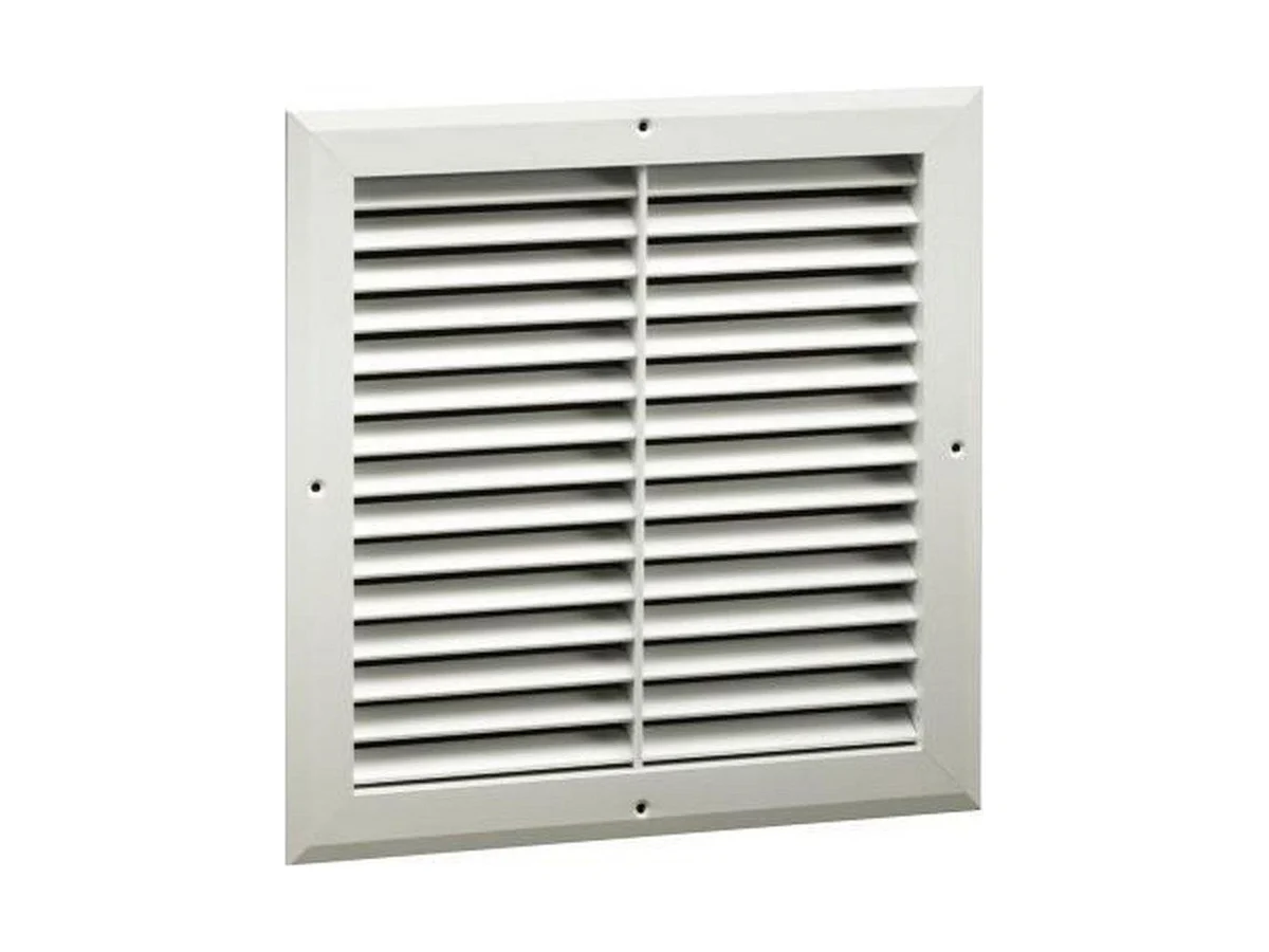Hart & Cooley 064071 Grille in white aluminum