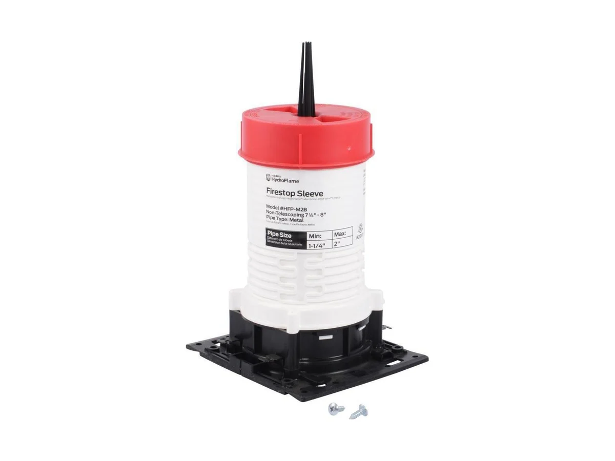 HoldRite HydroFlame HFP-M2B Thermoplastic elastomer firestop sleeve