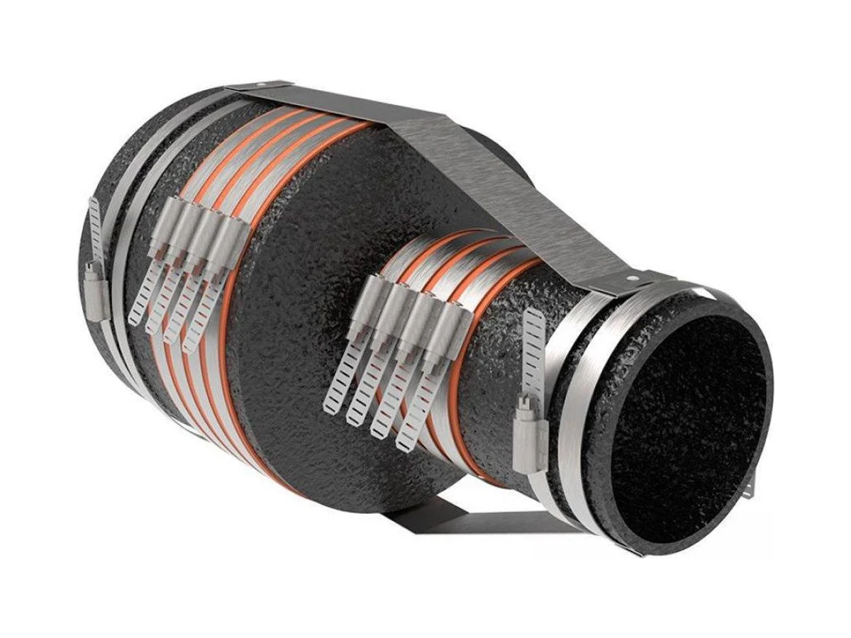 HoldRite 117-10x8R Galvanized steel pipe harness