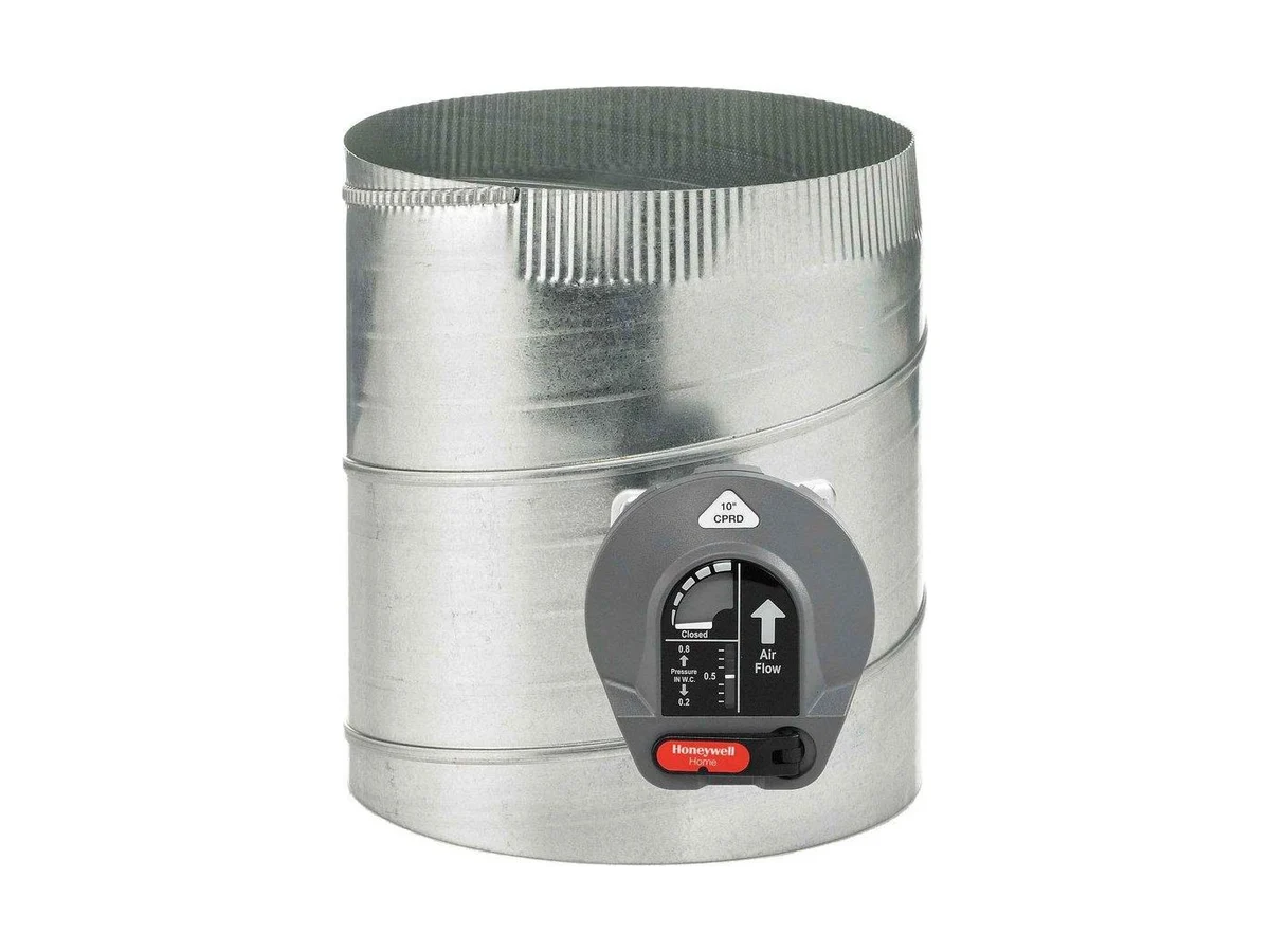 Honeywell Home TrueZone CPRD10/U Round bypass pressure-regulating damper