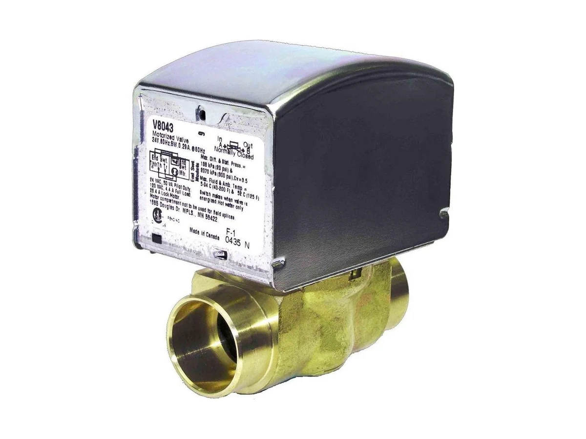 Honeywell Home V8043E5079 Amp hydronics and zoning