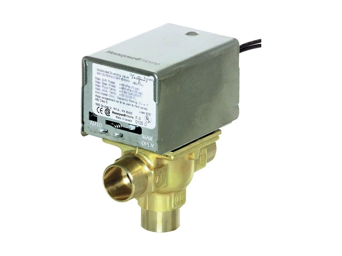 Honeywell Home V8044A1044 Amp hydronics and zoning