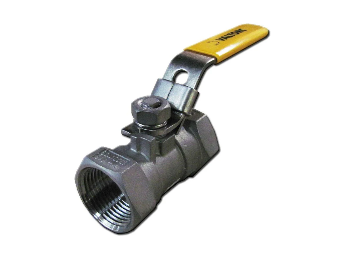 Inline Ball Valve 101R-A6666-TTTT-2S Ball valve