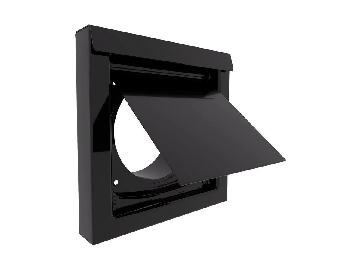InOvate DryerWallVent DWV4K Dryer vent in black