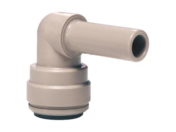 John Guest PI221206S-US Acetal plug in elbow