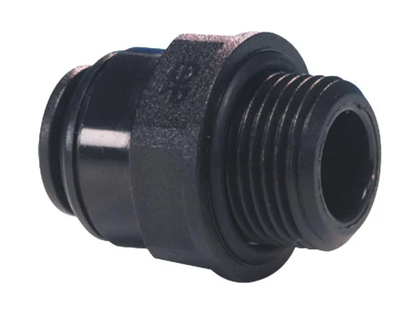 John Guest PM011013E-US Black acetal male connector