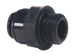 John Guest PM011013E-US Black acetal male connector