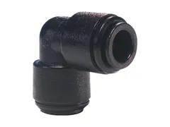 John Guest PM0306E-US Black acetal union elbow
