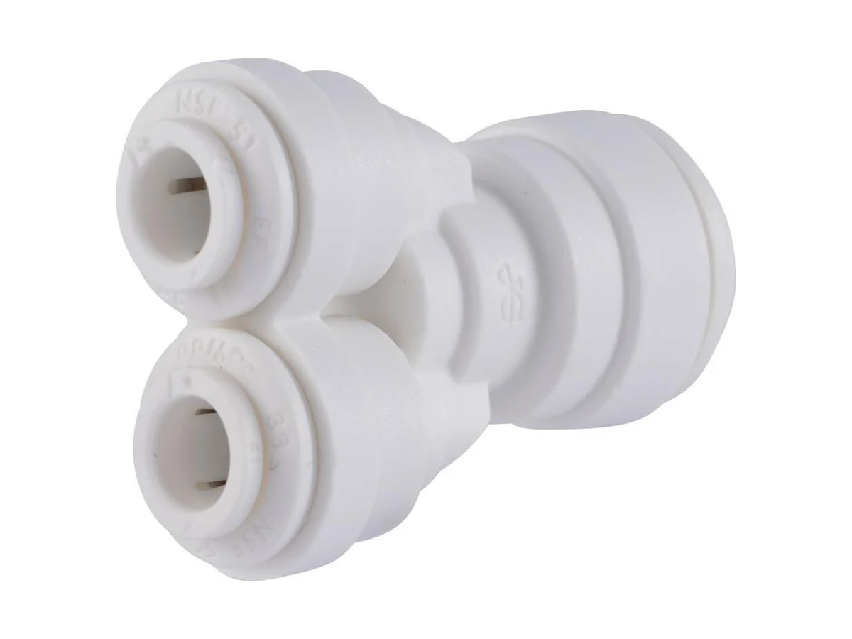 John Guest PP241208W-US Unequal two way divider
