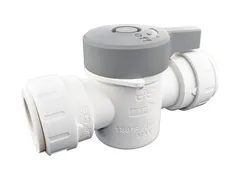 John Guest PSEISV28P Push-to-connect shut off valve