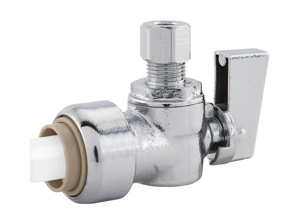 Jones Stephens Plumbite C77473LF Stop valve in chrome