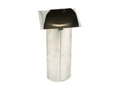 Jones Stephens D04024 Dryer vent hood aluminum