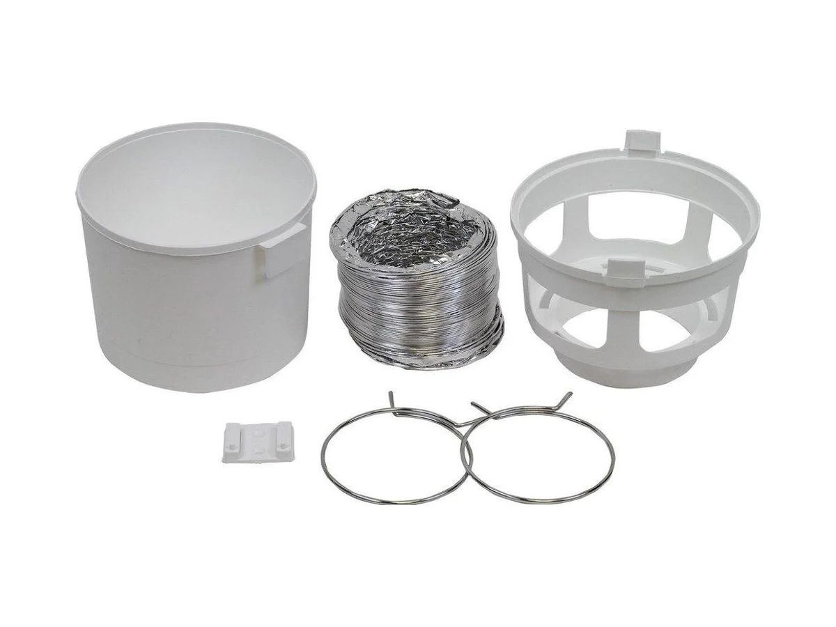 Jones Stephens D04036 Dryer vent kit white