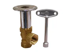 Jones Stephens L75040 Plated log lighter valve