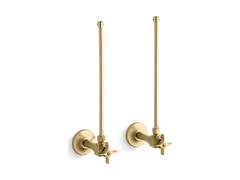 KOHLER Pair 7605-P-2MB Vibrant brushed moderne brass