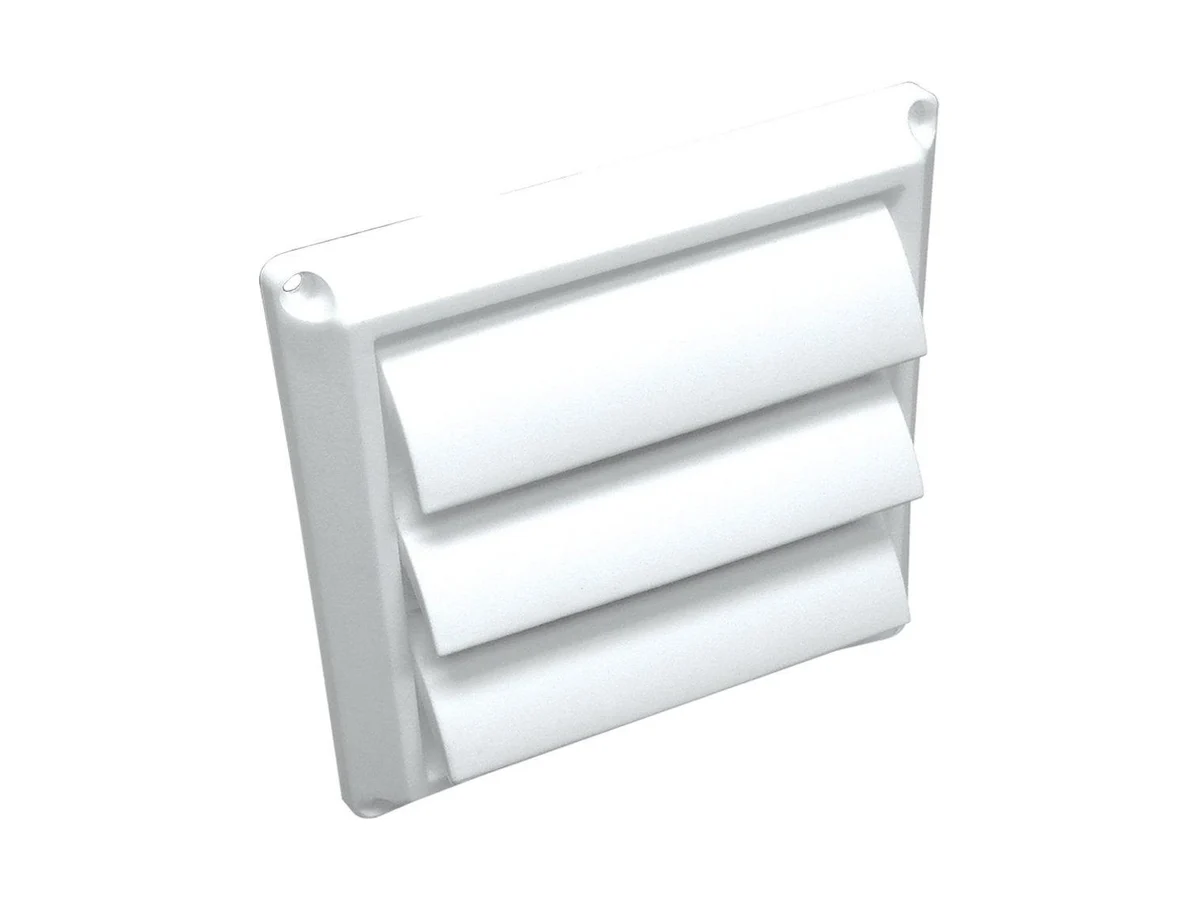 LAMBRO 1423W Louvered hood in white