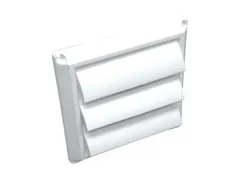 LAMBRO 1423W Louvered hood in white