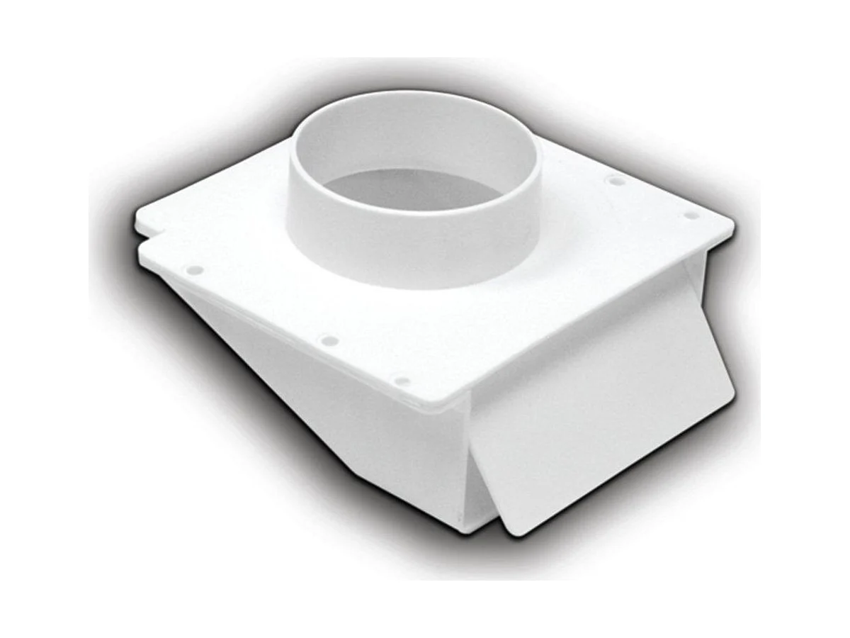 LAMBRO 143W Eave in white plastic