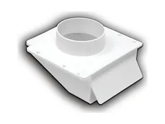 LAMBRO 143W Eave in white plastic