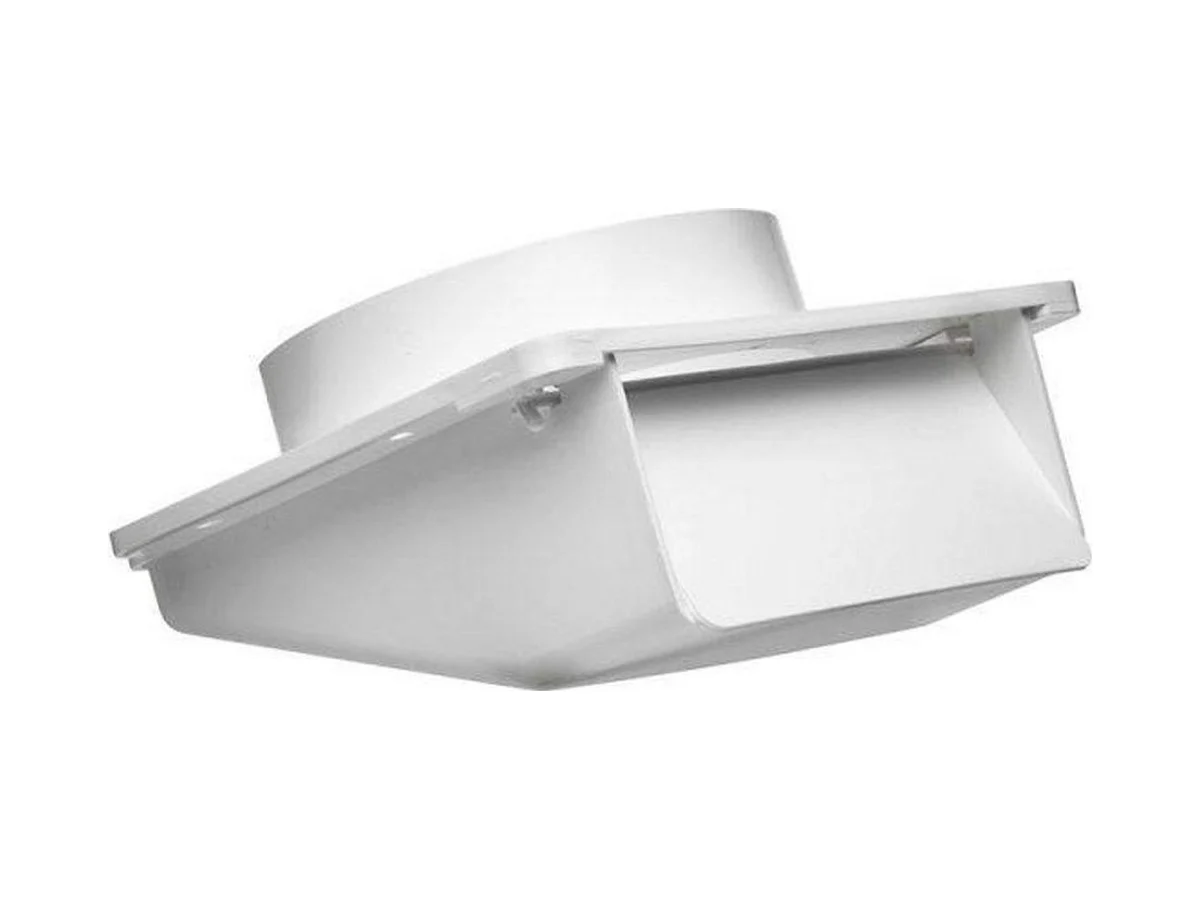 LAMBRO 153W Eave in white plastic