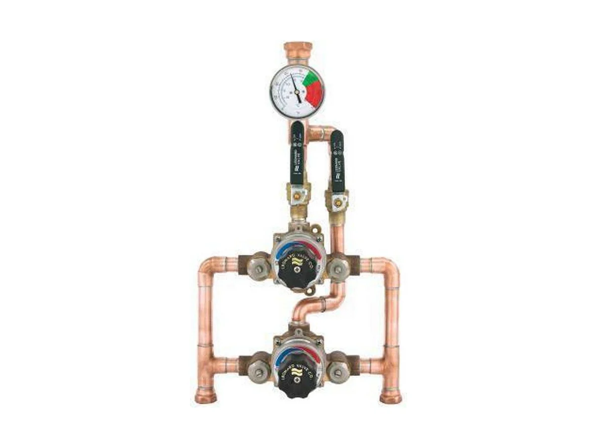 Leonard Valve Eco-Mix TM-1520B-LF-DT Thermostat mixing valve