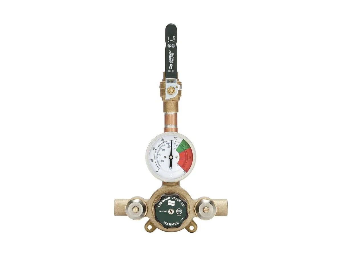 Leonard Valve Eco-Mix XL82LFBDT Outlet thermostat mixing valve